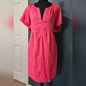 Universal Thread Hot Pink Mini Dress with V-Neck